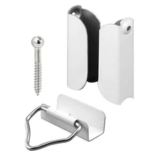 Prime-Line L 5814 Screen Hanger and Latch Set 7/16 In. Aluminum Construction ...