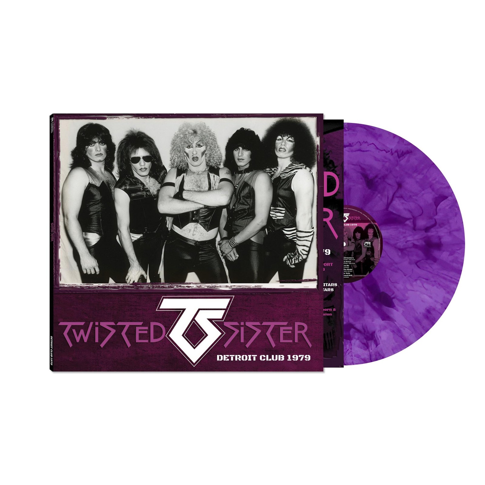 Twisted Sister Detroit Club 1979 LP Vinyl NEW