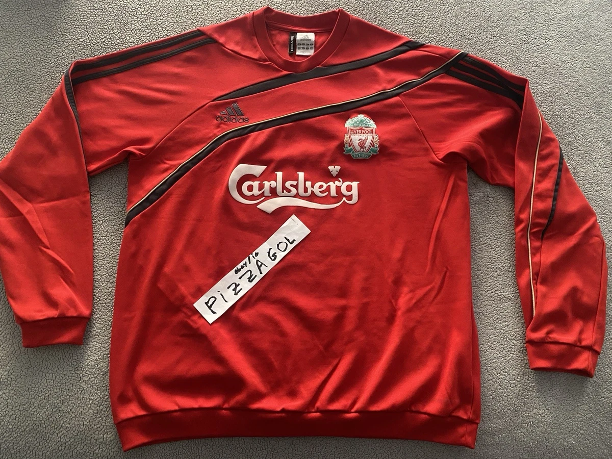 LIVERPOOL FC ADIDAS 2009/2010 TRAINING SWEATSHIRT LARGE MEN | eBay