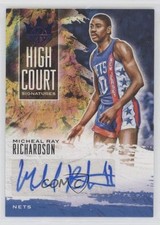 2019 Court Kings High Signatures Sapphire 12/25 Micheal Ray Richardson Auto uk2