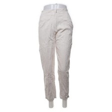 Primark, Chino, Größe: 36, Beige, Baumwolle/Leinen/Polyester, Einfarbig #7Po