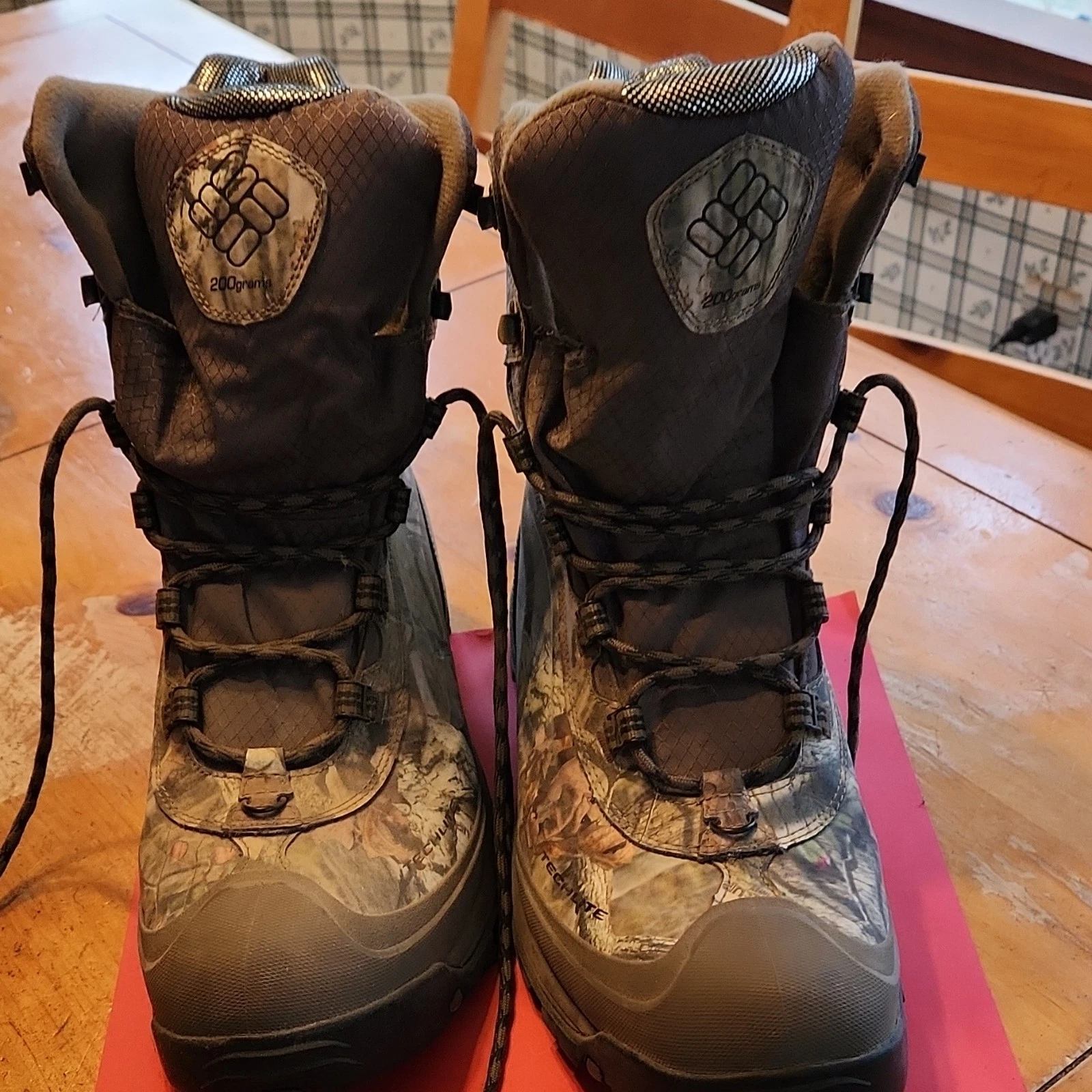 Columbia Men's Waterproof Insulated Camouflage Snow Boots Lace Up Size 14
Opens in a new window or t
