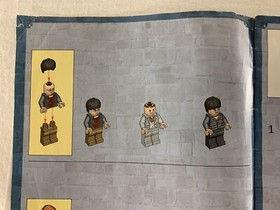 LEGO Instructions Only Harry Potter Manual 4756 Shrieking Shack 2004