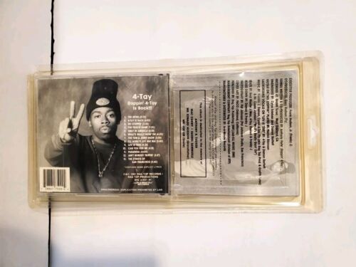Rappin 4-Tay "4-Tay Is Back" CD SEALED, (OG Release In Plastic Longbox) (1991) * - Picture 6 of 8