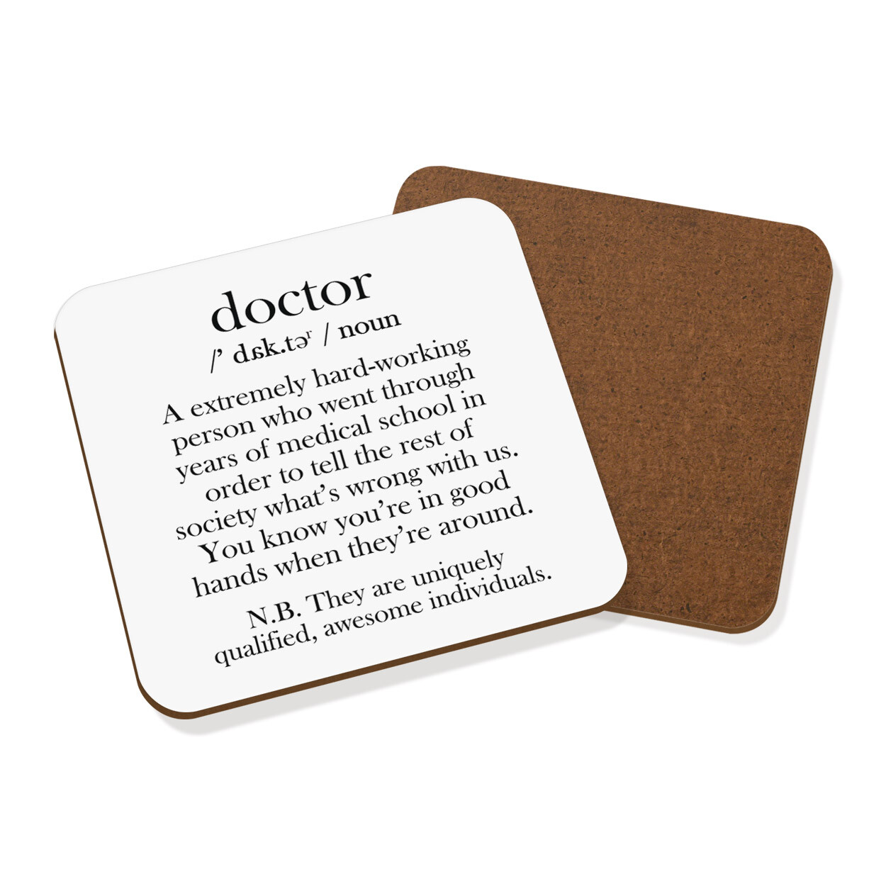 Doctor Definition Coaster Drinks Mat Doctor Worlds Best Favourite Hospital Funny