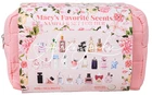 Luxury Perfume Fragrance Sampler Vial Gift Set 26 Pc Plush Pink Travel Bag New