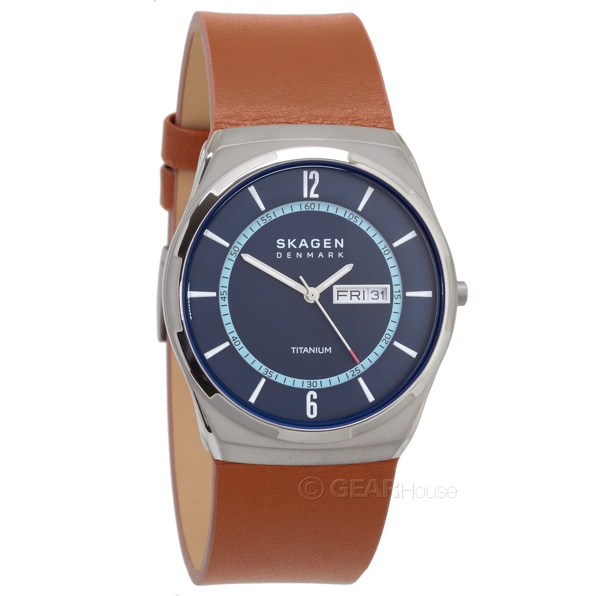 Skagen Men\'s Titanium Watch Date Skagen Men main image 2