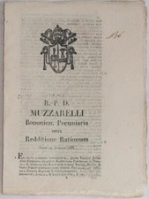SENTENZA SACRA ROTA BOLOGNA CARLO ANTONIO CASANOVA MELOTTI PIZZOLI TADOLINI 1835