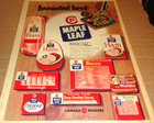 1956 MAPLE LEAF MEAT by CANADA PACKERS ORIGINAL AD