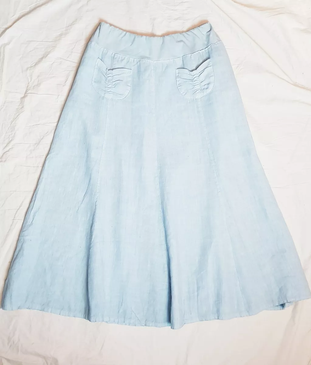 Light blue skirt clearance xl