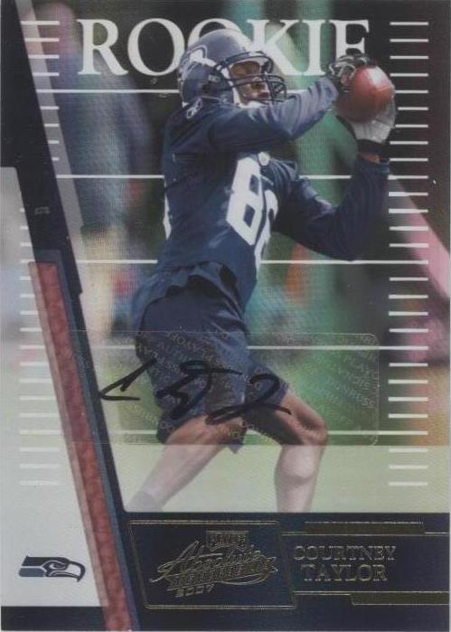 2007 Playoff Absolute Memorabilia Courtney Taylor #212 - 1 of 2
