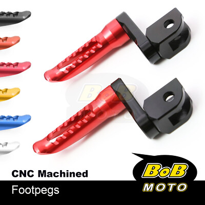 4cm Extended Front Foot Pegs Pedal For Honda CBR650F Grom MSX125 Varadero 125
