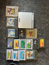 gameboy advance sp With Games And Movie