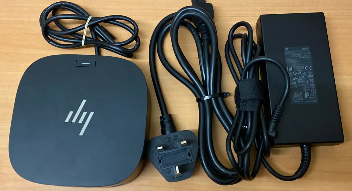 HP USB C Dock G5 Black Docking Station with PSU
