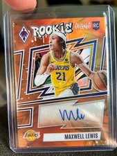 2023-24 Panini Phoenix - Maxwell Lewis RC - Rookie Signs /49 - AUTOGRAPH 