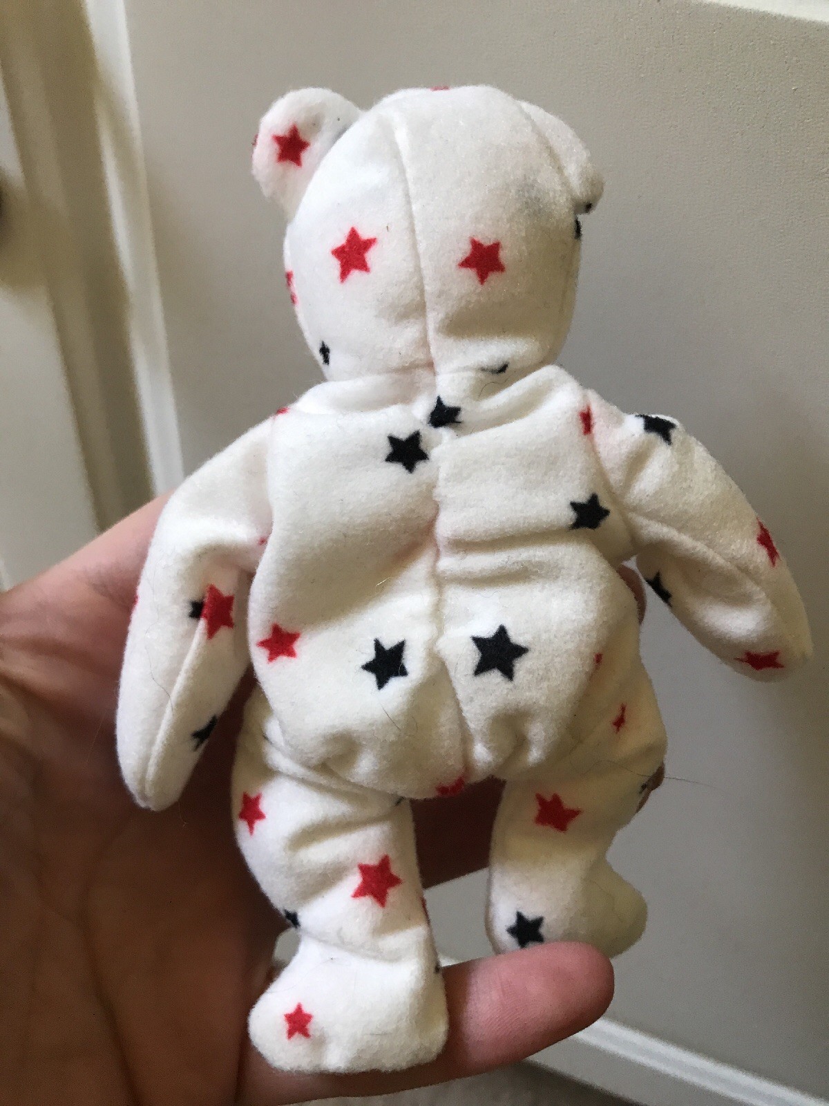 Ty Beanie Baby Glory Bear (USA Stars Teddybär) ORIGINAL AUSVERKAUFT