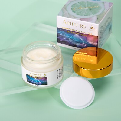 Zeitlich begrenztes ANGEBOT Ammuri Straffende Creme mit Retinol 2,5% CoQ10 Hyaluronsäure 
