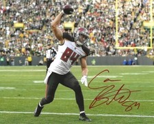 Autographed Cameron Brate 8X10 Tampa Bay Buccaneers Photo with COA