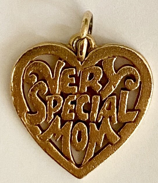 ❤️James Avery Very Special Mom Charm 14K Gold Retired g