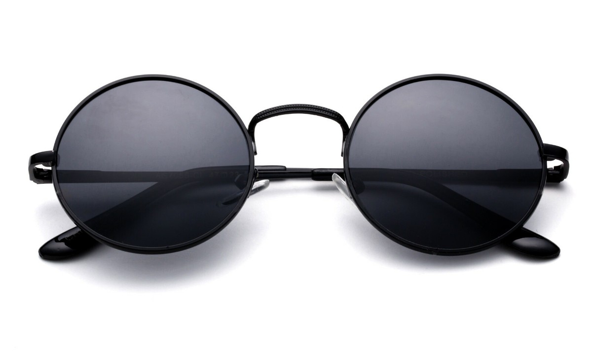 KAMPOS Econyl Round Black Sunglasses Made In Italy Rare TOL Eyewear Incognito Round Acetate Sunglasses | Neiman Marcus main image 2