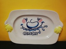 LATTE GIGLIO LA CASTELLANA VASSOIO Pazzo Crunch Piatto Per Tazze Pazze VINTAGE 