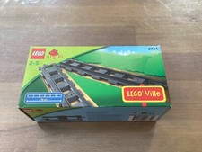 lego ville duplo 2734 lot de 6 rails droit 78cm neuf