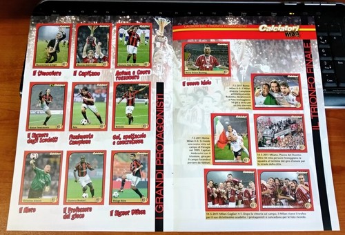 Album Figurine Calciatori PANINI MILAN Campione d'Italia 2010-2011 -COMPLETO- - Foto 2 di 3