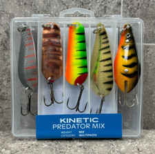 Kinetic Predator Mix 5pcs Lure Set Fishing Set Fish Fishing Lures