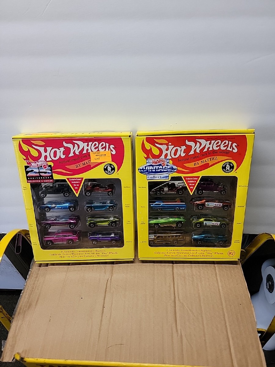 Hot Wheels 25th Anniversary &Vintage Collection #1 & #2