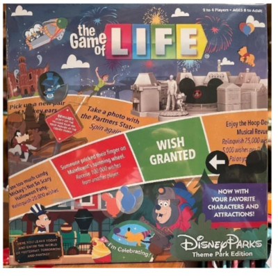 Disney Theme Park Edition Game of Life NEW