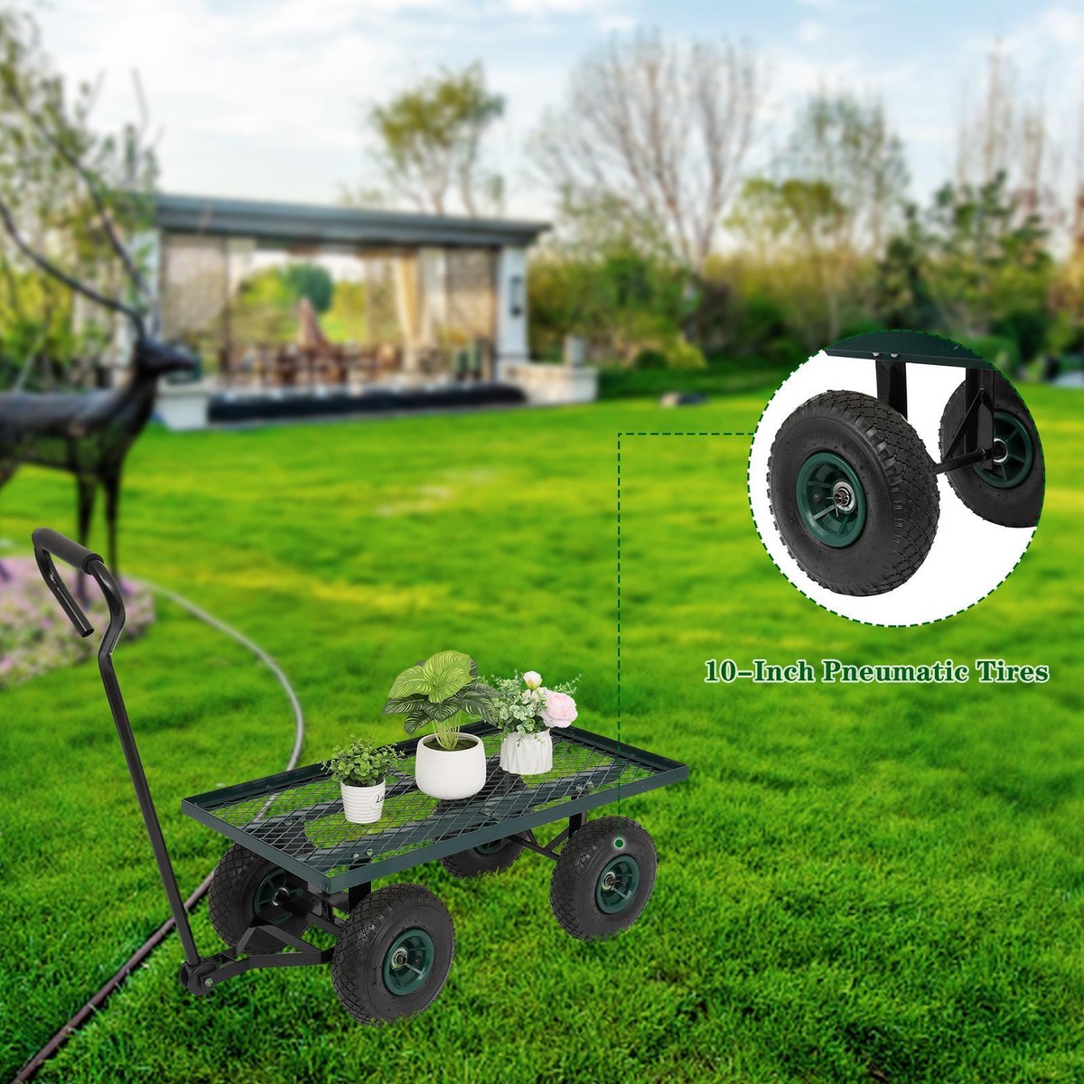 SRL／NEIGHBORHOOD . GARDEN CART- 231MYNH- Garden Cart' SRL (Black) – MELLOWIST