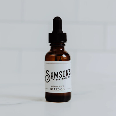 Samson's Haircare Beard Oil Original (Bergamot & Cedar) 1 oz