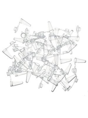 MUHWA 2000pcs PCR Tube with Flat Cap, 0.1  Assorted Sizes , Number of Itemss 