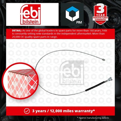 Handbrake Cable fits OPEL CORSA C 1.0 Rear Right 00 to 09 Hand Brake Parking New