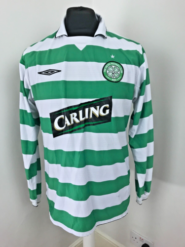 Celtic football shirt 2004 - 2005 L Soccer Jersey Long Sleeve Home Top Celtic FC - Picture 1 of 10