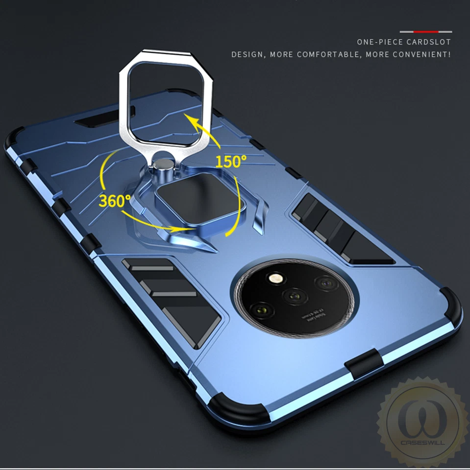 For OnePlus 7T 7 Pro 6T Case Caseswill Rugged Hybrid Armor Ring Stand Hard Cover - Image 4 of 4