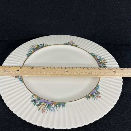 Lenox RUTLEDGE P303 Enameled Flowers Dinner Plate 11" SINGLE REPLACEMENT PLATE - Picture 2 of 3