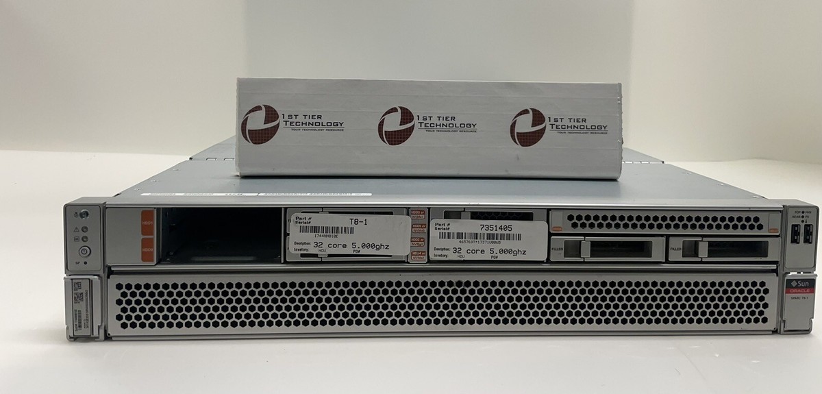 S-80831CNMC-B8QT2G 100個 3.1V検出IC 在庫2,900 Sun Oracle T8-1 Sparc Server- 5.0/256/ 2 x 1.2TB/ 2 x 32GB FC