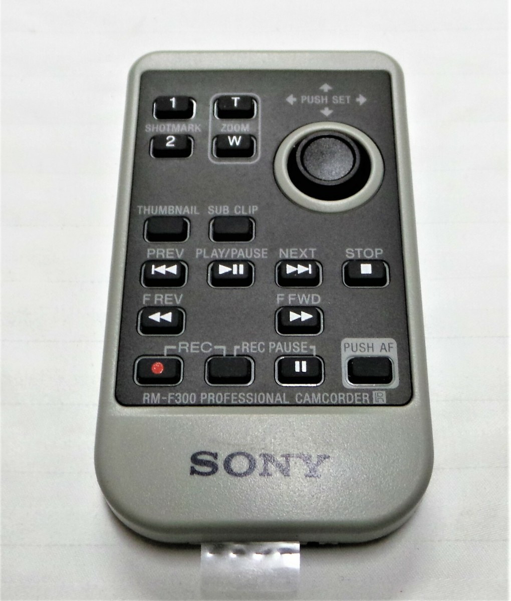 Sony Professional Camcorder Remote Control RM-F300 for PMW Sony Professional Camcorder Remote Control RM-F300 for PMW