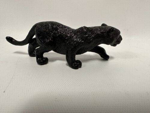 Figura Bullyland Escala G Pantera Negra Liso Folk Safari Diorama - Imagen 2 de 3