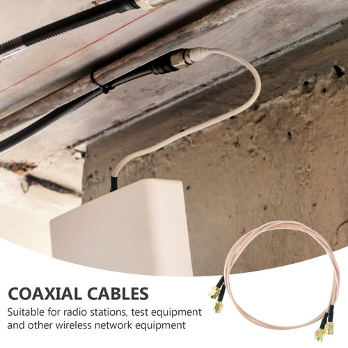 2 Pcs SMA Adapter Cable Antenna Connectors High Performance - Zdjęcie 4 z 12