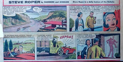 Steve Roper & Mike Nomad by Overgard - color Sunday comic page - April ...