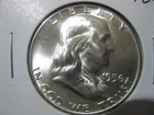1956 Franklin Half Dollar Gem Nice BU! FBL! #60243