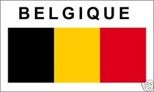 15 Drapeaux Sticker Vinyl Etiquette LABEL Etiqueta Aufkleber BELGIQUE
