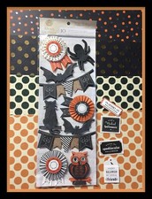 Anna Griffin SCARY HALLOWEEN Bundle 12x12 paper, 3D Stickers  more -   BOO  2