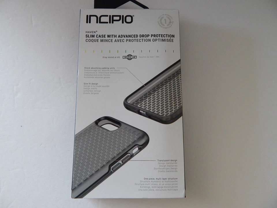 Incipio Slim Case With Advanced Drop Protection For iPhone 8/7 Plus Black/Clear - Image 2 of 4