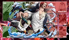 One Piece Playmat Gaming Desk Mat Shanks Zones