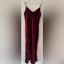 Aspeed Vintage 90s Y2K Whimsigoth Witchy Dress Gown Goth Prom Iridescent Grunge