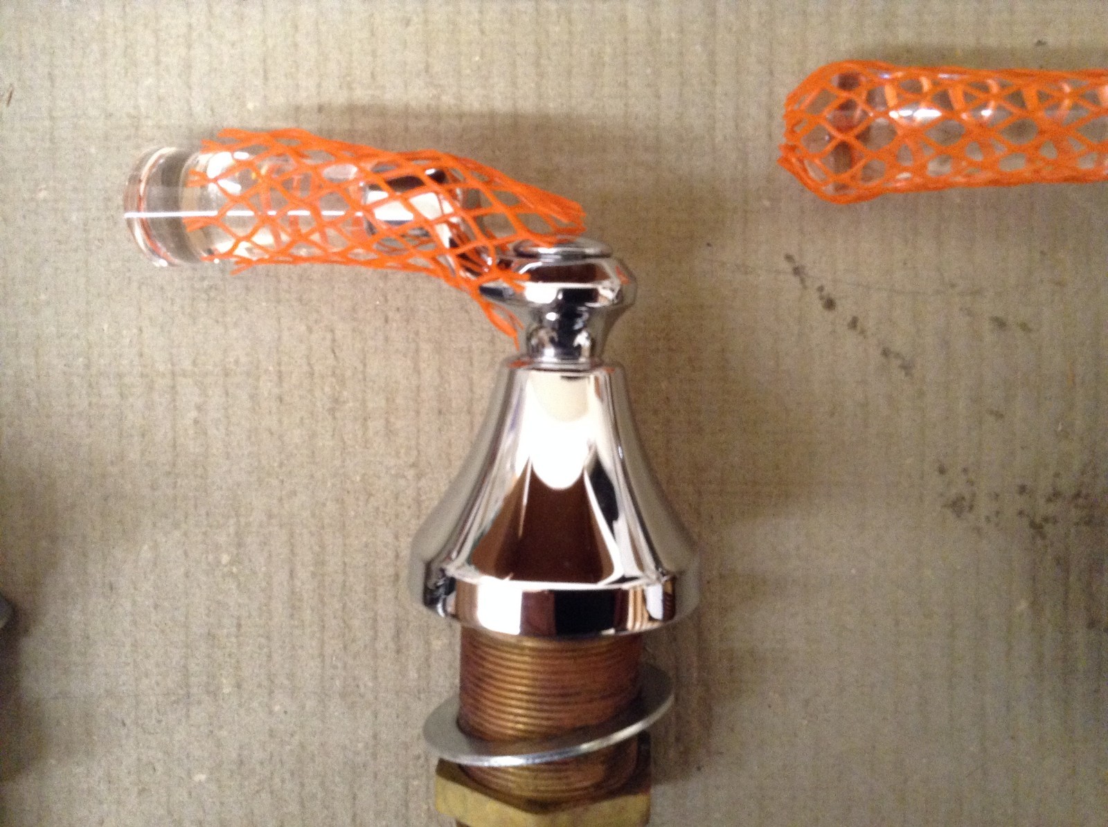 KOHLER Flair widespread Lavatory Faucet with Crescent Spout K62454CP