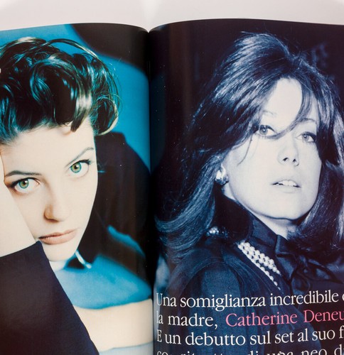 CHIARA MASTROIANNI Nadja Auermann KRISTEN McMENAMY Naomi Campbell GLAMOUR ITALIA - Picture 3 of 9